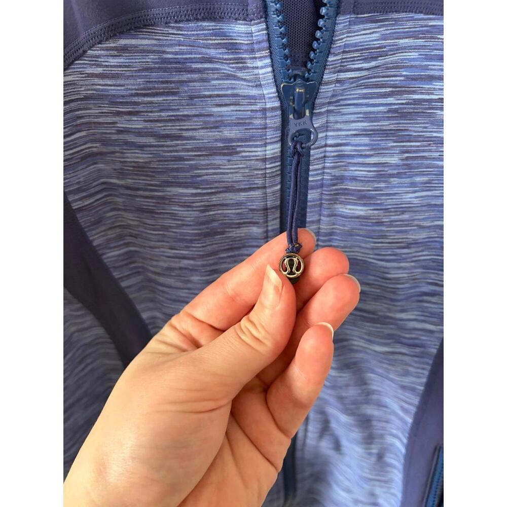 Lululemon full zip define jacket purple/blue size… - image 3